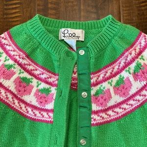 Toddler Girls Lilly Pulitzer Strawberry Sweater